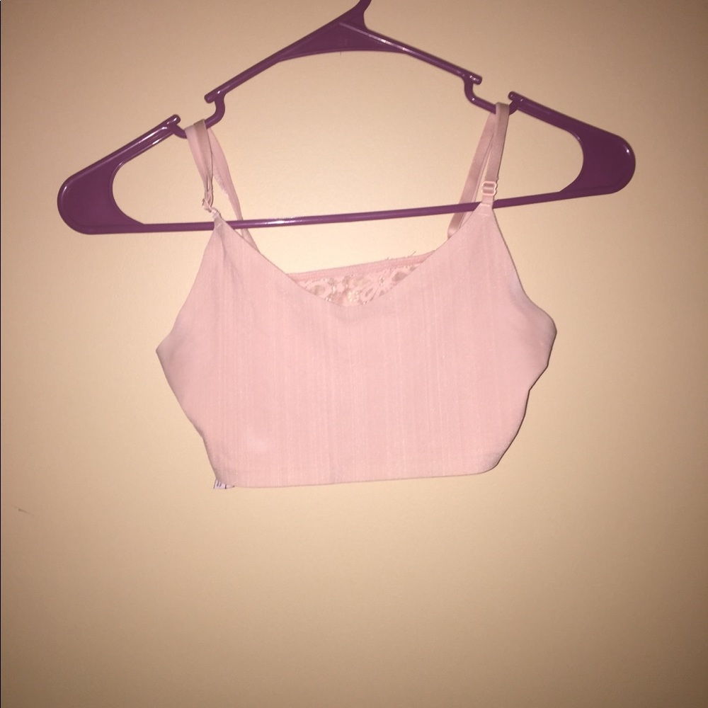 Victoria’s Secret peach lace bralette WORN ONCE